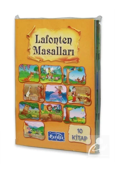 Lafonten Masallari 10 Kitap Set Parıltı ürün görseli 1