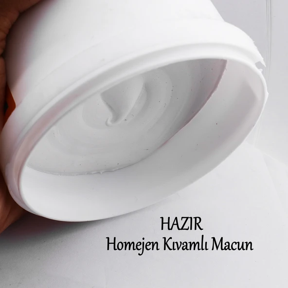 Ahşap Parke Çizik Giderici Masif Kaplama Beyaz Renk 1 Kg Tamir Dolgu Boşluk Doldurucu Onarım Macunu - Resim 6