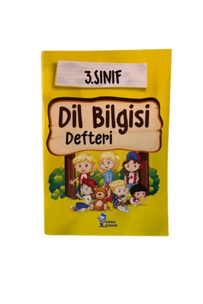 3.Sınıf Dilbilgisi Defteri Orka Çocuk
