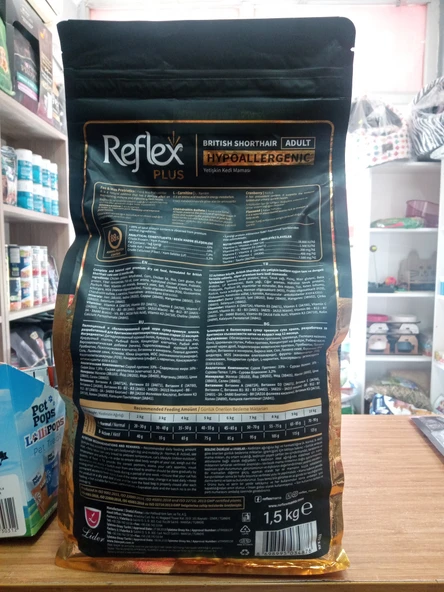 Reflex Plus Brıtısh Shortaır Adult Hypoallergenıc 1.5kg - 3