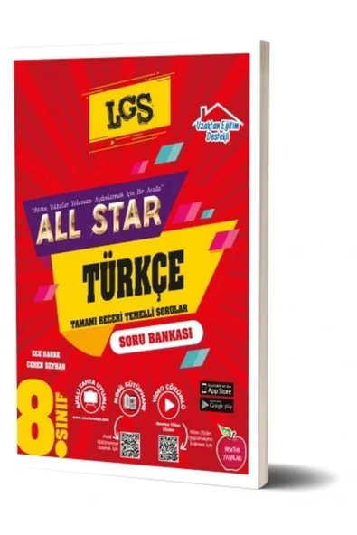 Newton 8.Sınıf Lgs All Star Türkçe Soru Bankası