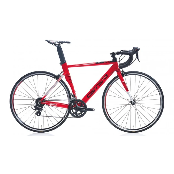 28" CARRARO RACE 012 AERO 520H 21-V MAT KIRMIZI-SİYAH-GÜMÜŞ ürün görseli