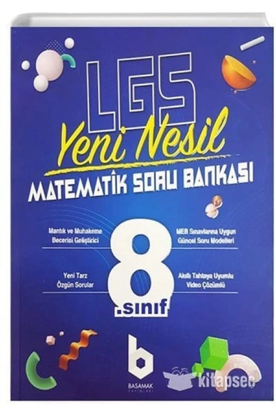 Basamak 8.Sınıf Lgs Matematik Yeni Nesil Soru Bankası