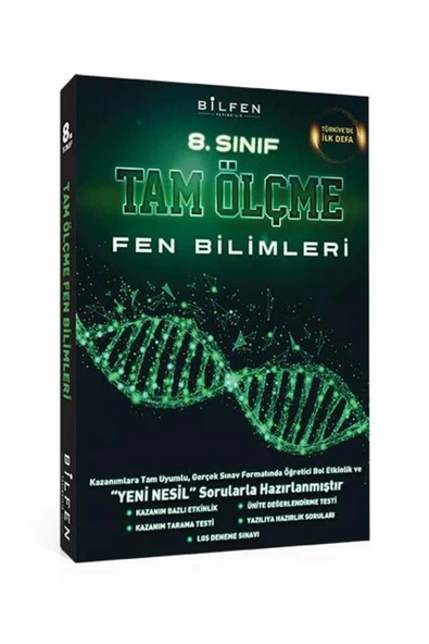 Bilfen 8.Sınıf Fenbilimleri Tam Ölçme Yeni