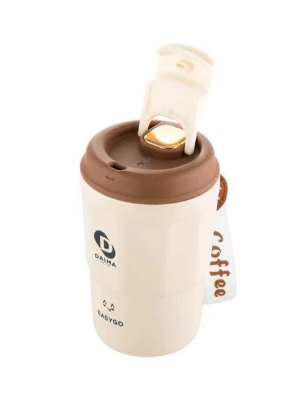 DAİMA EASYGO BARDAK TERMOS BEYAZ 380 ML - 2