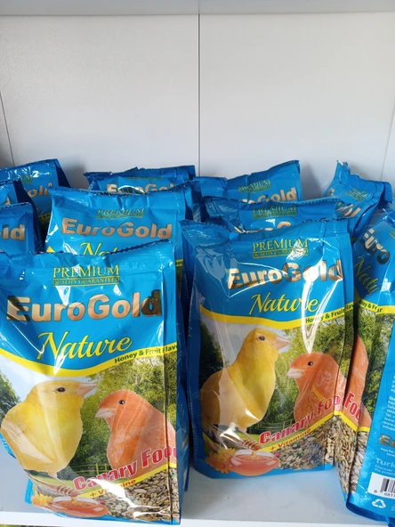 Euro Gold Ballı ve Meyveli Kanarya Yemi 500 GRAM X 2 PAKET