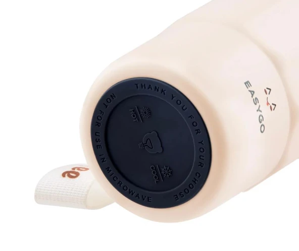 DAİMA EASYGO BARDAK TERMOS BEYAZ 380 ML - 3