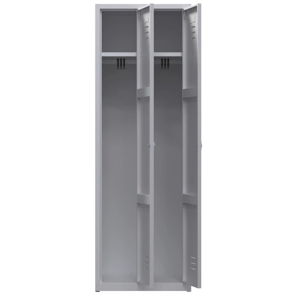Soyunma Dolabı Metal 2 Kişilik, İşçi Soyunma Dolabı - 3
