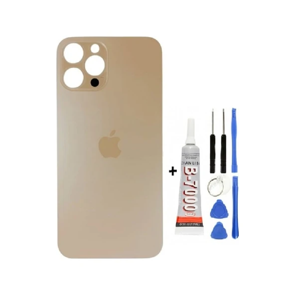 İphone 12 Pro Max Arka Kapak Cam +yapıştırıcı B700 + Tamir Seti ürün görseli