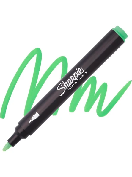 SHARPIE AKRILIK MARKOR YUVARLAK UC YESIL 2218066 ürün görseli