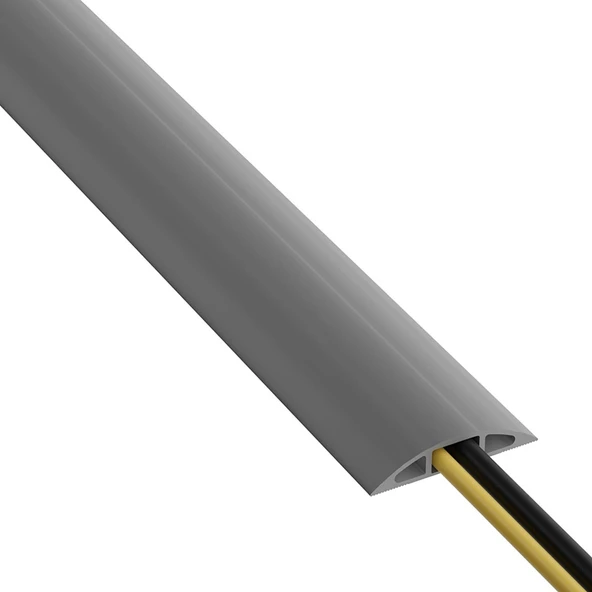 Greentech Esnek Kablo Kanalı Gri / GT-KK07 - 10