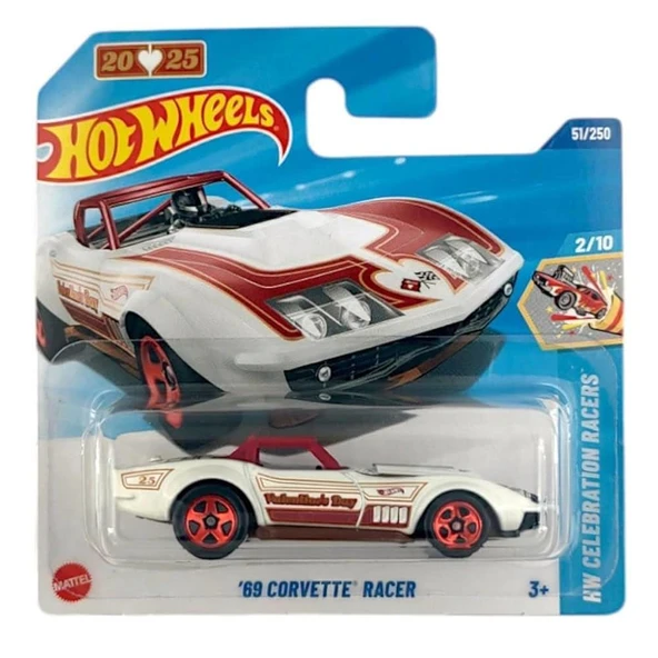 Hot Wheels Tekli Arabalar '69 Corvette Racer HYX01 ürün görseli