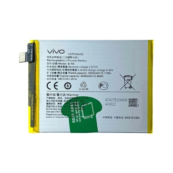 Vivo V20 Pil Batarya B-n8 ürün görseli