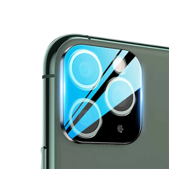 iPhone 11 Pro Max / İphone 11 Pro Kamera Lens Koruyucu - Resim 7