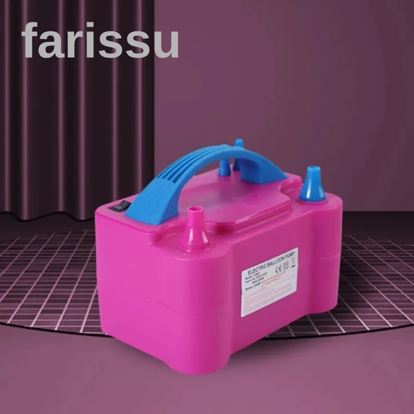 Yüksek Performanslı Çift Çıkışlı Elektrikli Balon Şişirme Pompası (220V - AB Fişli) - 4