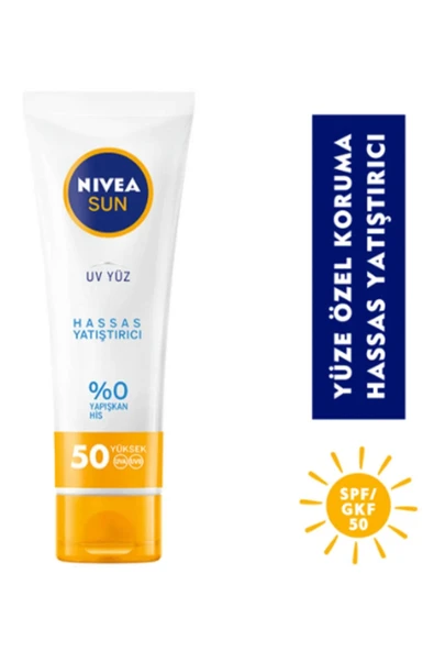 SUN UV YÜZ HASSAS YATIŞTIRICI SPF 50 50 ML