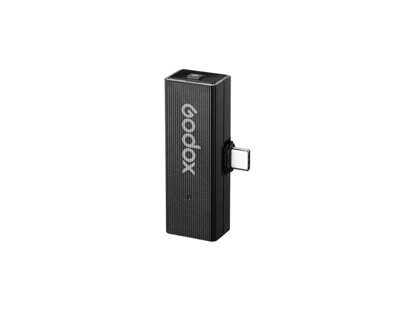 Godox MoveLink Mini Kablosuz Mikrofon Kit2 (Type-C Uyumlu/Siyah) - 4