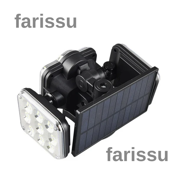 Güneş Enerjili LED Dış Mekan Aydınlatma – 270° Geniş Açı, IP65 Su Geçirmez, Hareket Sensörlü, 24W - 6