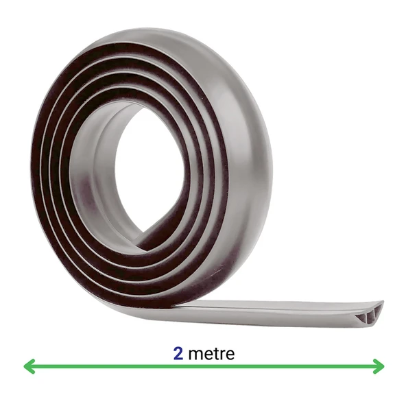 Greentech Esnek Kablo Kanalı Gri / GT-KK07 - 8