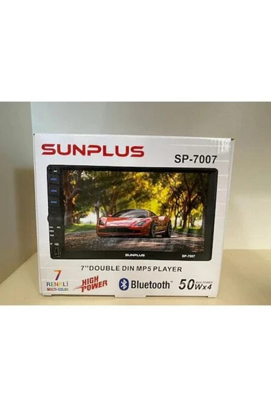 Sunplus Sp-7007 Double Teyp 7" 4x50w Oto Teyp - 2