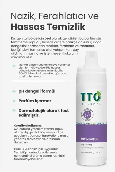 TTO Thermal İntim Köpük 140 ml - 4