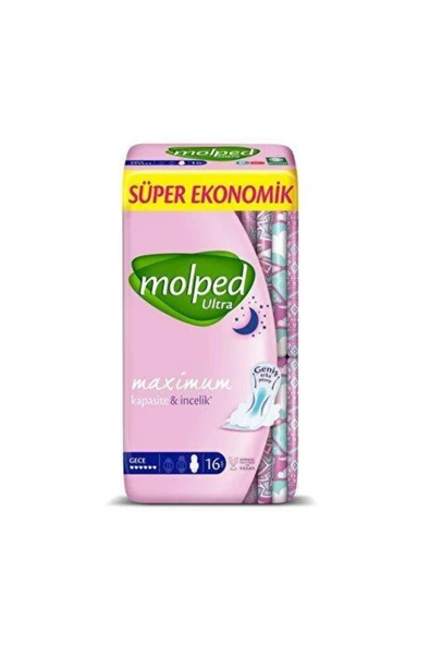Molped Ultra Süper Ekonomik Gece 16'lı