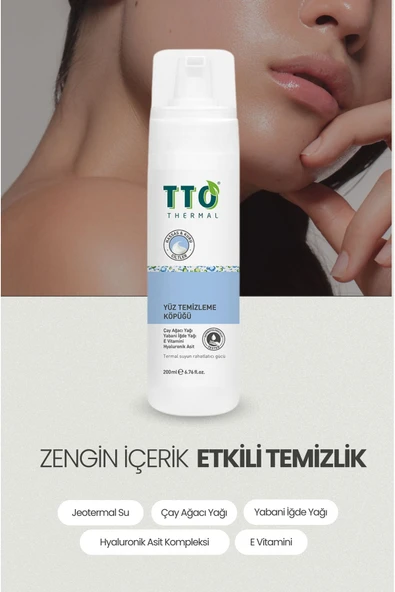 TTO Thermal 200 ml 2 Adet Yüz Temizleme Köpüğü - 5