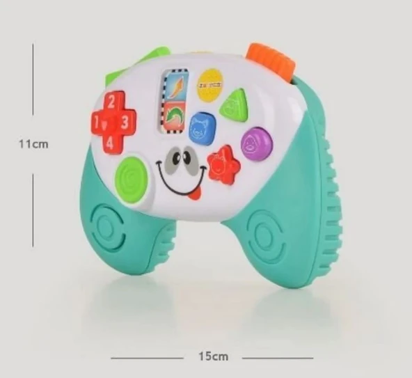 Lc Sesli Müzikli ve Işıklı Çok Fonksiyonlu Eğlenceli Oyun Kumandası - 2