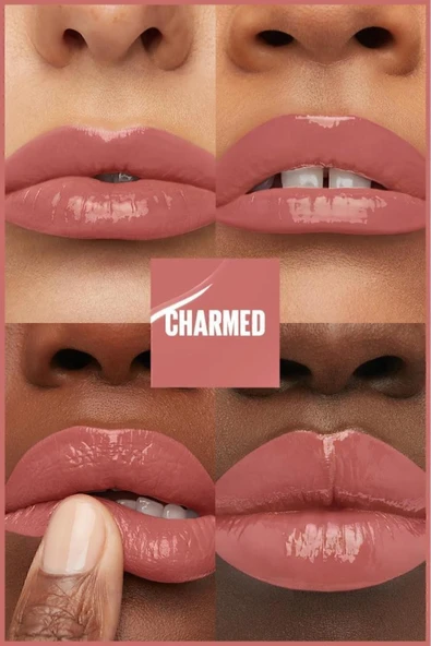 MAYBELLİNE NEW YORK SUPER STAY VİNYL INK UZUN SÜRE KALICI LİKİT PARLAK RUJ 100 CHARMED - 3