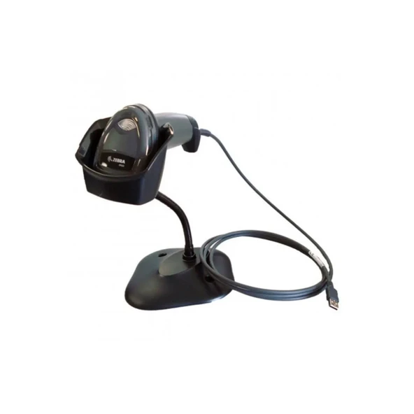 Symbol LS2208 Barkod Okuyucu + Stand ( Outlet )