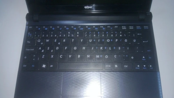 EXPER M1115 MİNİBOOK 11 İNÇ EKRAN ATOM N455 İŞLEMCİ 2 GB RAM İNTEL HD GÖRÜNTÜ (YENİLENMİŞ CİHAZ) - Resim 2