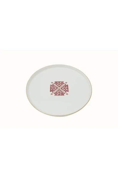 Arabesque Desen6 Düz Tabak 21cm - 2