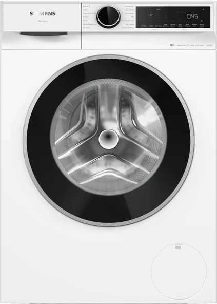 SİEMENS WG52K2Z0TR iQ500 Çamaşır Makinesi 10 kg 1200 dev./dak., Beyaz