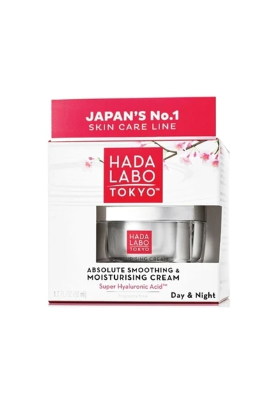 HADA LABO TOKYO PÜRÜZSÜZLEŞTİRİCİ VE NEMLENDİRİCİ GÜNDÜZ & GECE KREMİ 50 ML