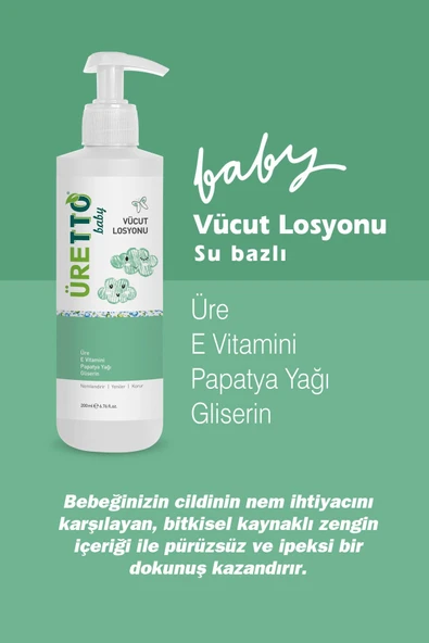 TTO Üretto Baby Vücut Losyonu 200 ml - 2