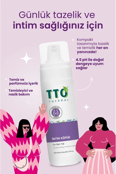 TTO Thermal İntim Köpük 140 ml - 3