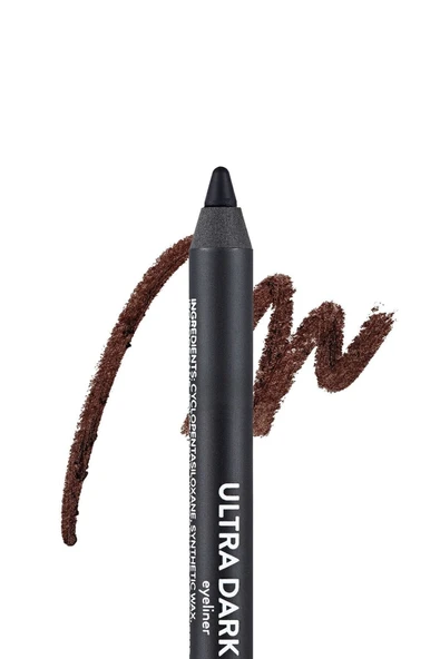 FLORMAR KAHVERENGİ GÖZ KALEMİ ULTRA EYELİNER NO: 012 - 3