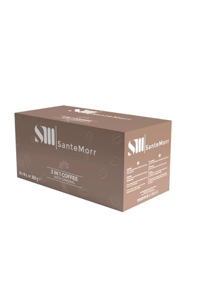 SANTEMORR 3+1 KAHVE WİTH GİNSENG