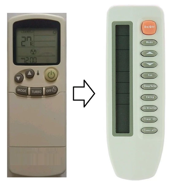 General Electric ARH-111 Eşdeğer Klima Kumandası