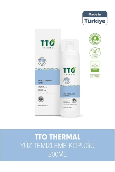 TTO Thermal 200 ml Yüz Temizleme Köpüğü