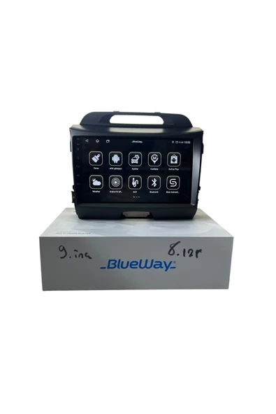 Kia Sportage 2010-2015 BLUEWAY 8-128 TAM PROFESYONEL OEM MULTİMEDİA ürün görseli 1