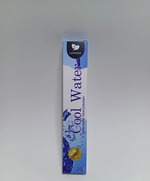 Tedi Sanat Çubuk Tütsü Cool Water 20 Adet (1 Paket) Layansaa