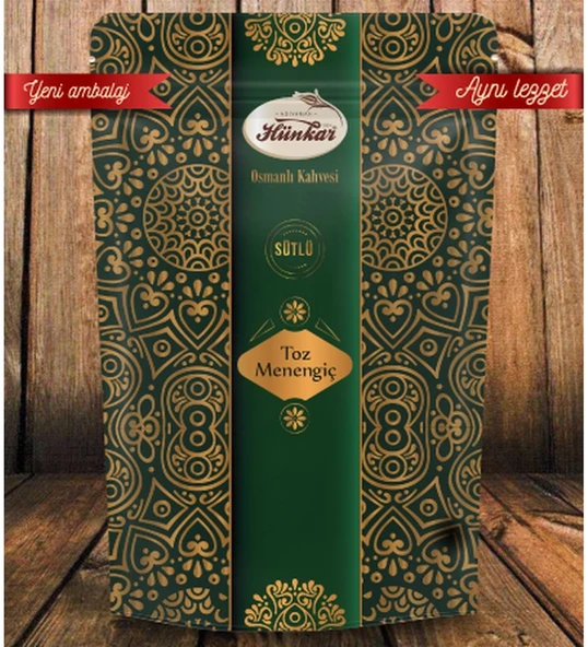 HÜNKAR OSMANLI SÜTLÜ TOZ MENENĞİÇ KAHVESİ 200 gr x3 adet