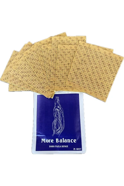 SANTEMORR GİNSENGLİ AĞRI BANTI HIZLI KAS EKLEM BEL BACAK KOL BOYUN SIRT OMUZ DİZ KALÇA BANT 25'Lİ