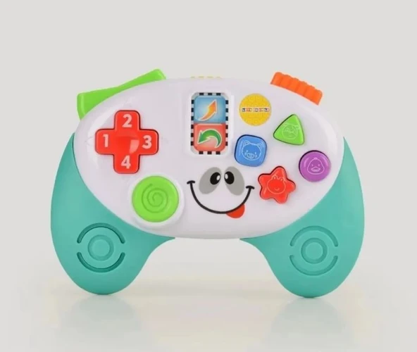 Lc Sesli Müzikli ve Işıklı Çok Fonksiyonlu Eğlenceli Oyun Kumandası