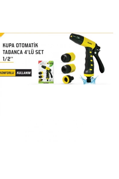 KUPA OTOMATİK TABANCA 4'LÜ SET
