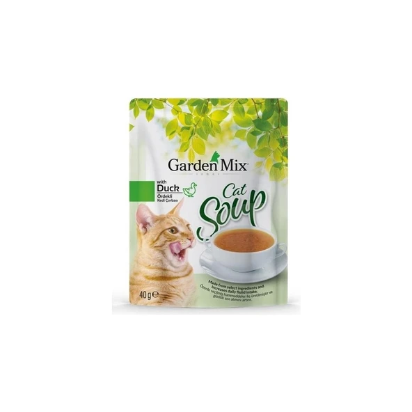 Gardenmix Ördekli Kedi Çorbası 40 gr ürün görseli 1