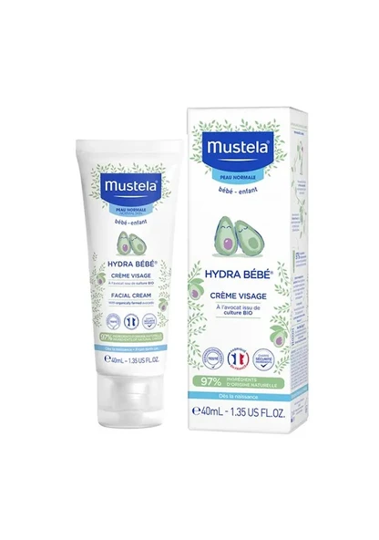 MUSTELA HYDRA BEBE NEMLENDİRİCİ YÜZ KREMİ 40 ML