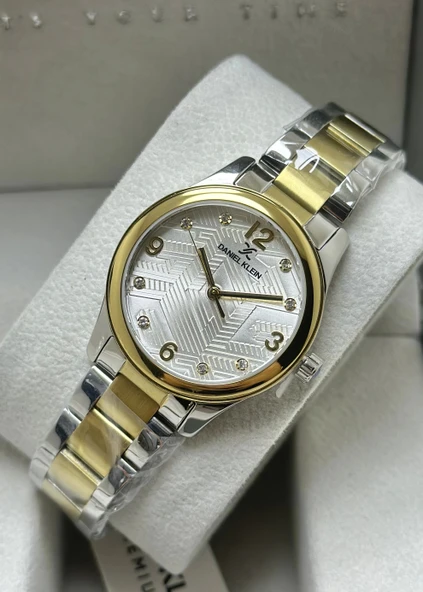 Daniel Klein Orijinal 2 Yıl Garantili Su Geçirmez Çelik Kordon Kadın Kol Saati - Resim 2