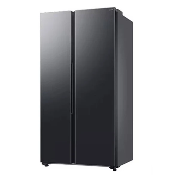 Samsung RS70F65QEFTR 655 Lt. E Enerji Gardırop No Frost Siyah Buzdolabı - Resim 3